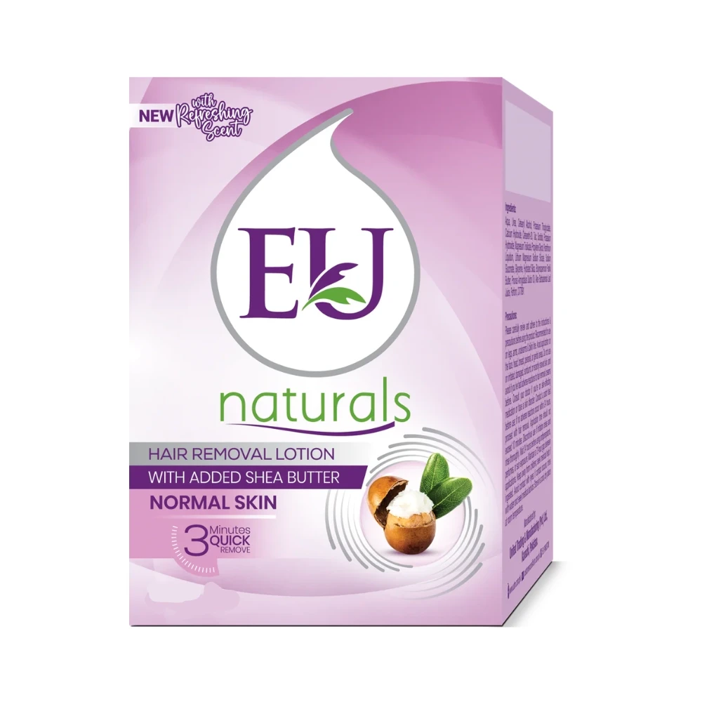Eu Hair Removal Lotion Jar Added Shea Butter for Normal Skin 100gm