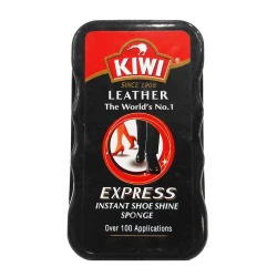 Kiwi Express Instant Shoe Shine Sponge Black