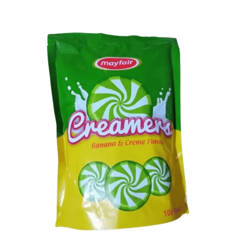 Mayfair Creamers Banana & Creme Flavour 100-Pcs Pouch
