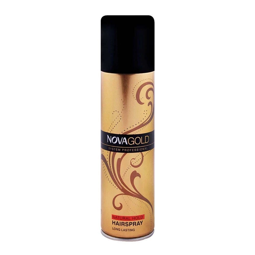 Nova Gold Natural Hold Hair Spray 200ml