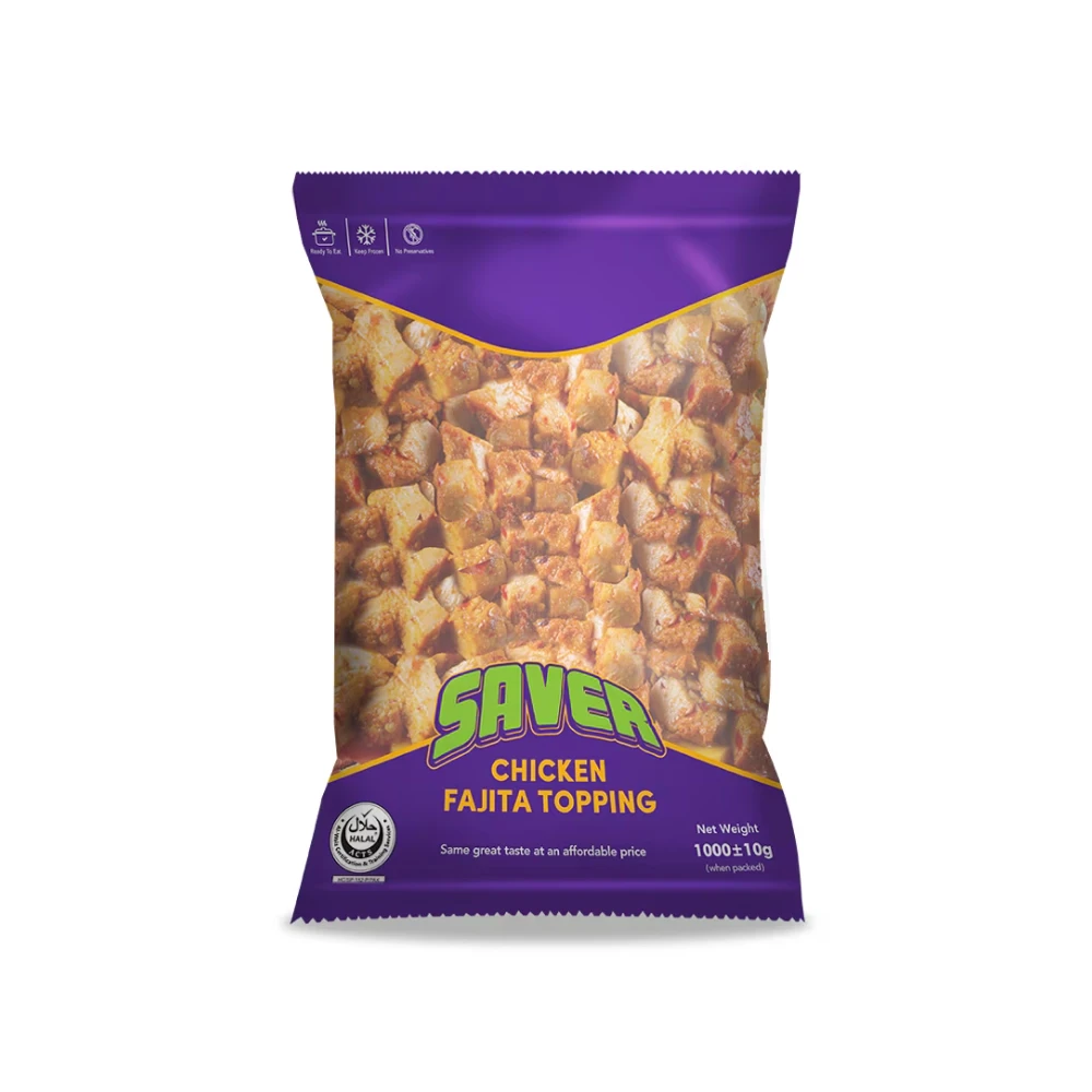 Sabroso Fajita Topping 1000gm Poly Bag