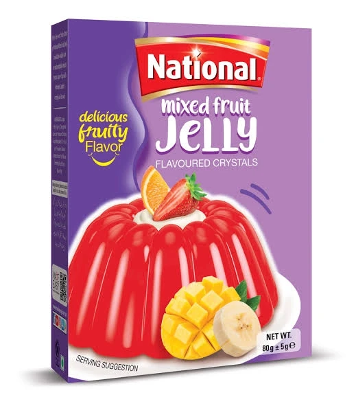 National Mixed Fruit Jelly 80gm