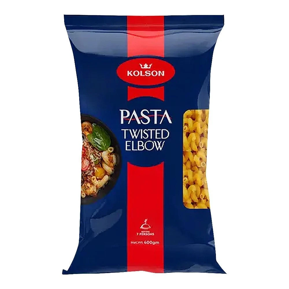 Kolson Twisted Elbow Macaroni 400gm