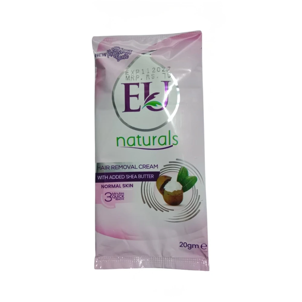 Eu Naturals Hair Removal Cream Normal Skin 20gm