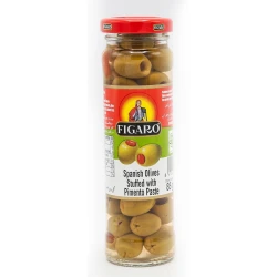 Figaro Spanish Olives Stuffed With Pimento Paste 142gm