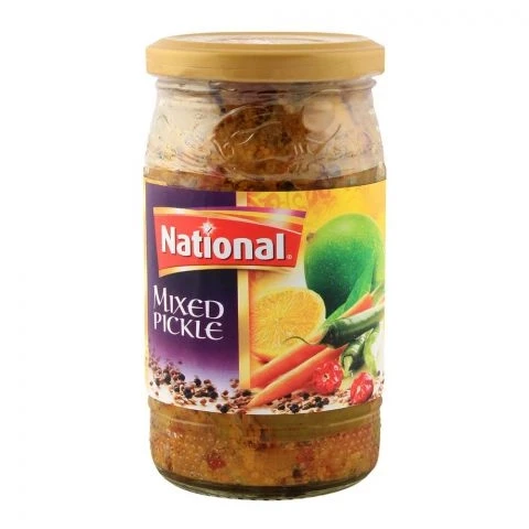 National Mixed Pickle in Oil 320gm