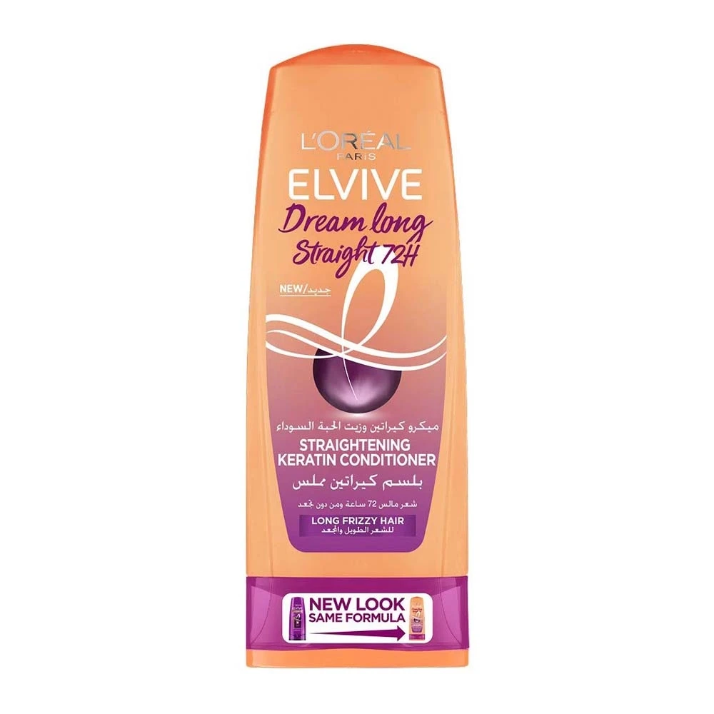 Loreal Paris Elvive Dream Long Straight 72H Straightening Keratin Conditioner 175ml