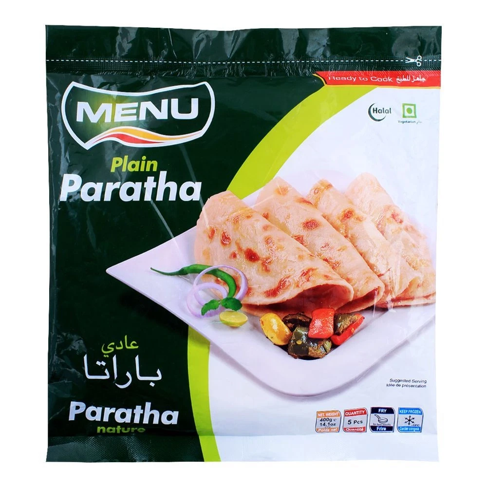 Menu Plain Paratha 5-Pcs 400gm