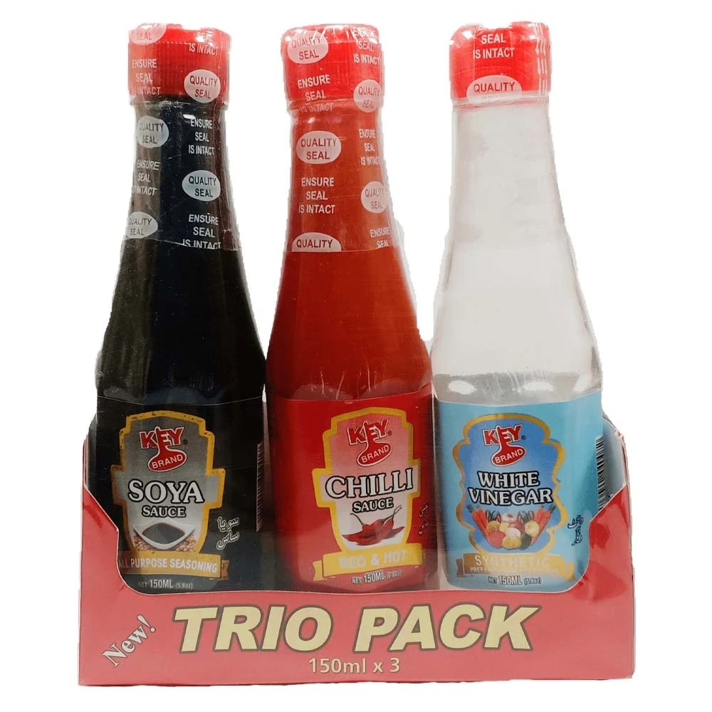 Key Brand Chinese Sauces (3x120ml) Trio Pack