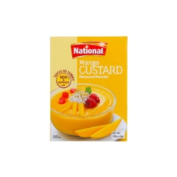 National Custard Mango Flavoured Powder 120gm