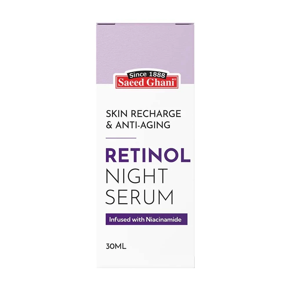 Saeed Ghani Skin Recharge & Anti-Aging Retinol Night Serum 30ml