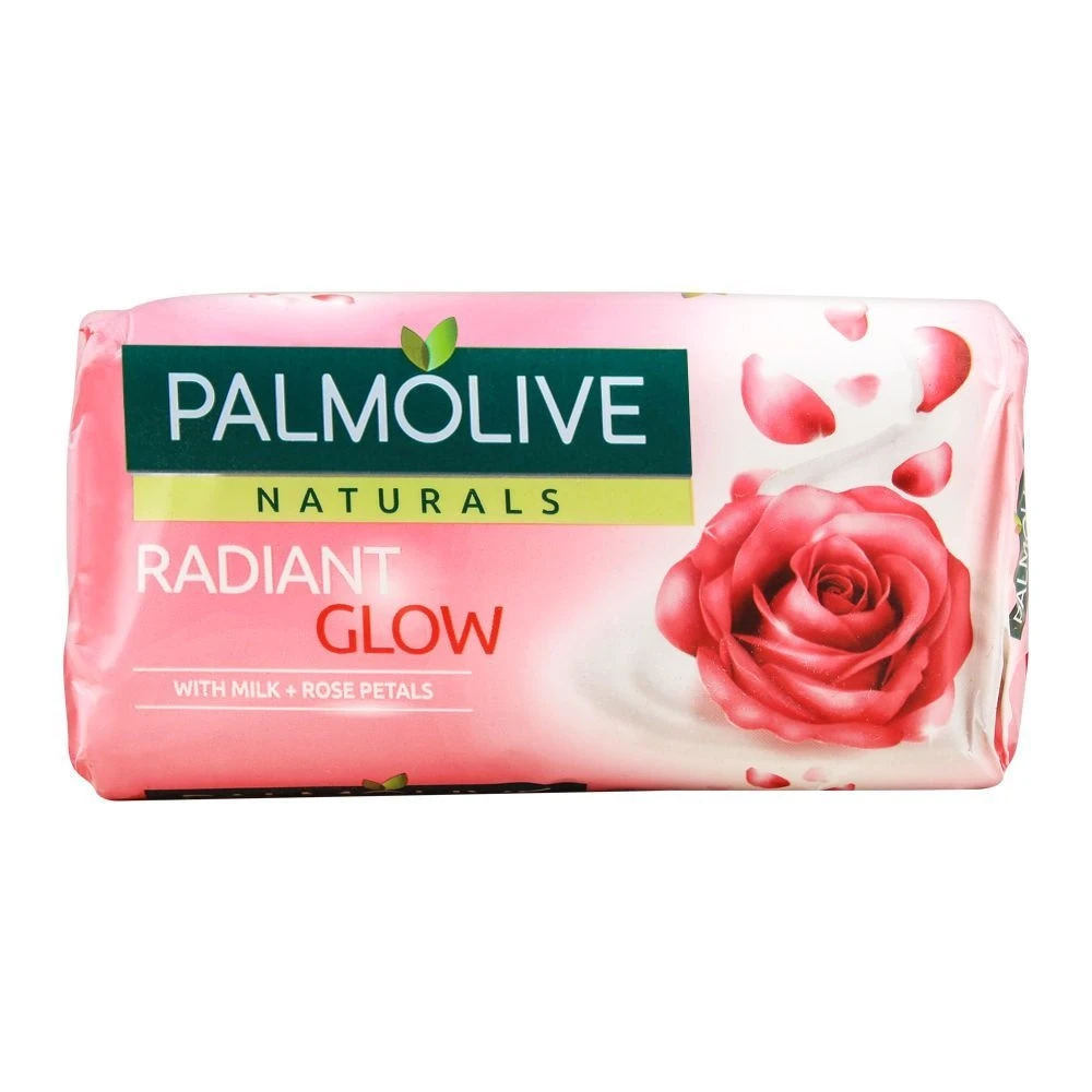 Palmolive Naturals Radiant Glow Soap With Milk + Rose Petals Luxury Size 165gm