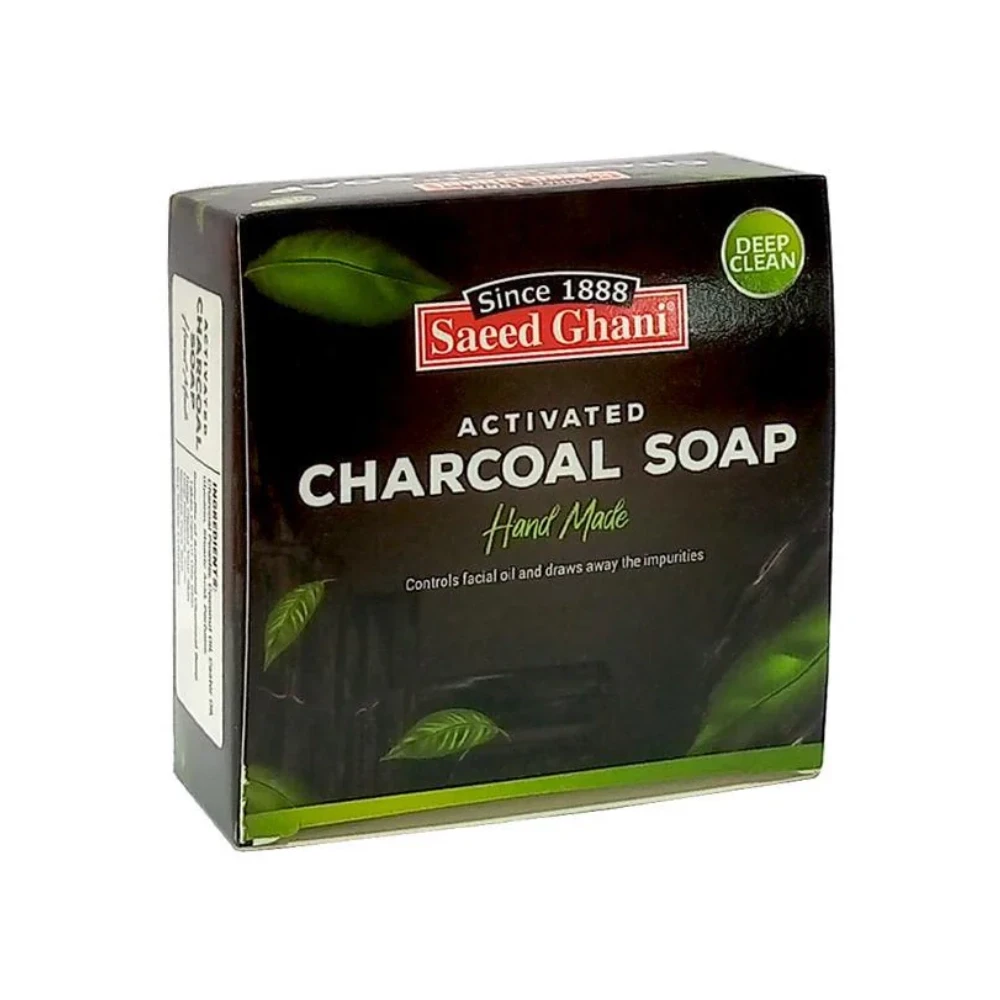 Saeed Ghani Charcoal Soap 90gm