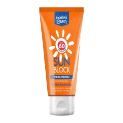 Golden Pearl SPF 60 Sun Block Sebum Control for Oily & Sensitive Skin 40ml