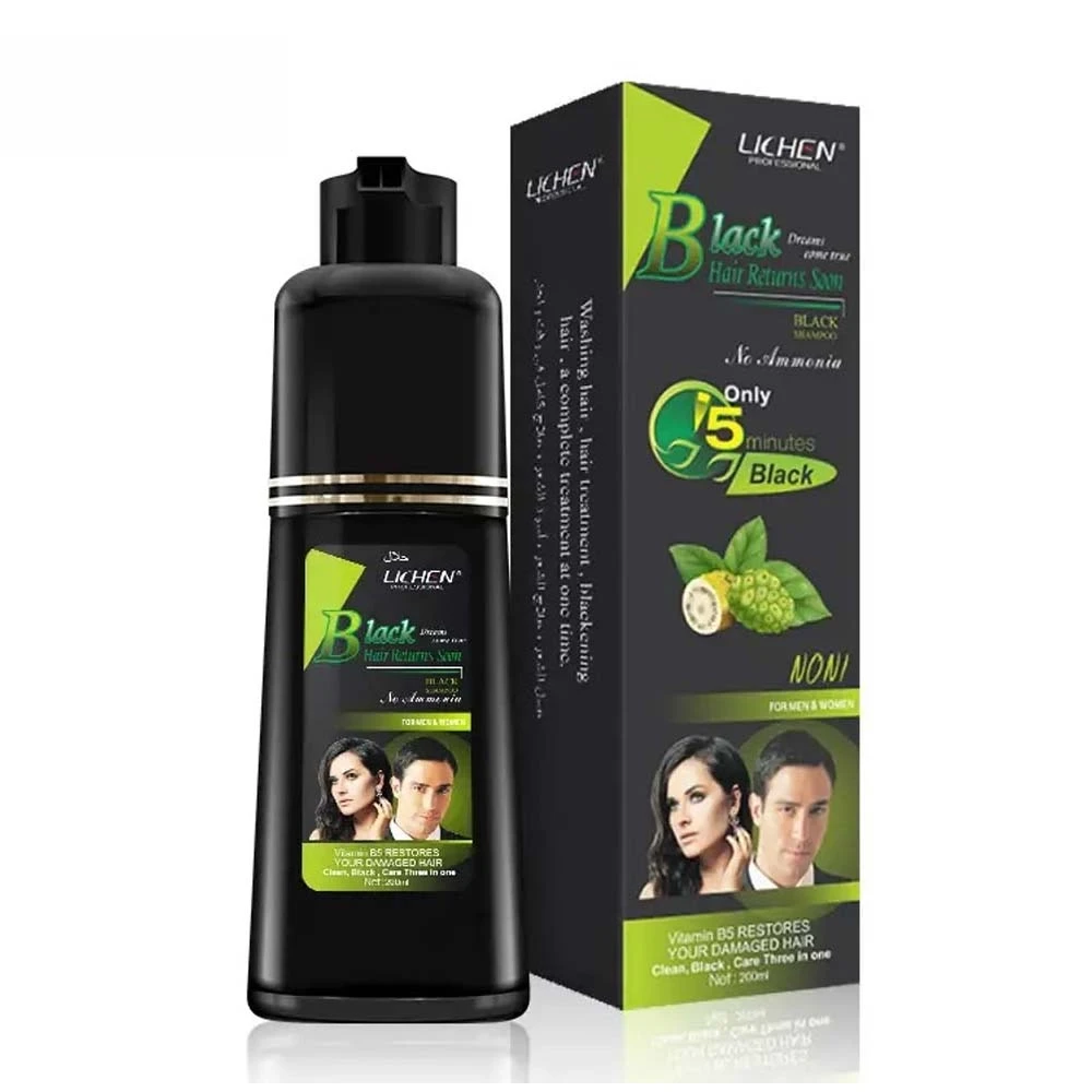 Lichen Professional Black Shampoo 200ml