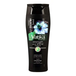 Dabur Vatika Turkish Black Seed Strength & Shine Shampoo for Weak, Dull Hair 360ml