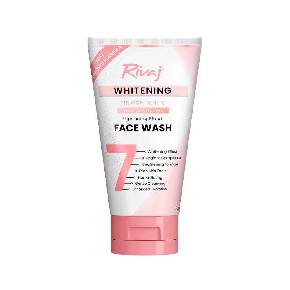 Rivaj Whitening Pinkish White Face Wash 100ml