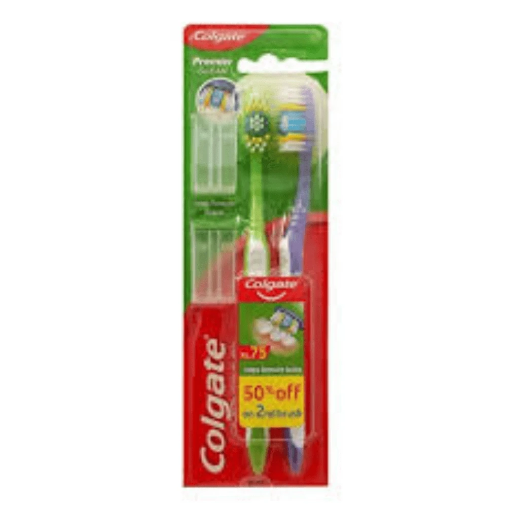 Colgate Premier Clean Twin Pack Soft