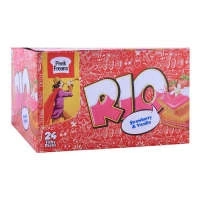Peek Freans Rio Strawberry & Vanilla Biscuits 24 Ticky Packs Box