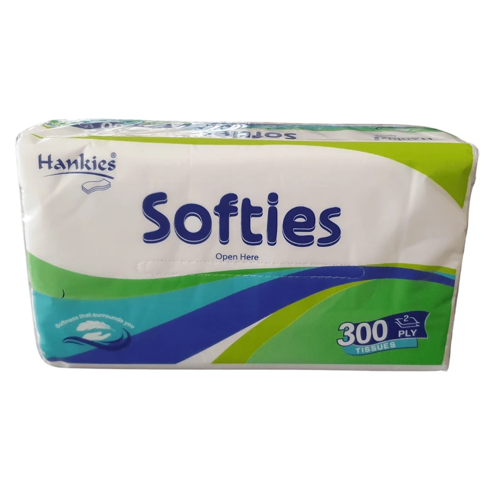 Hankies Softies 300 Tissues 2 Ply