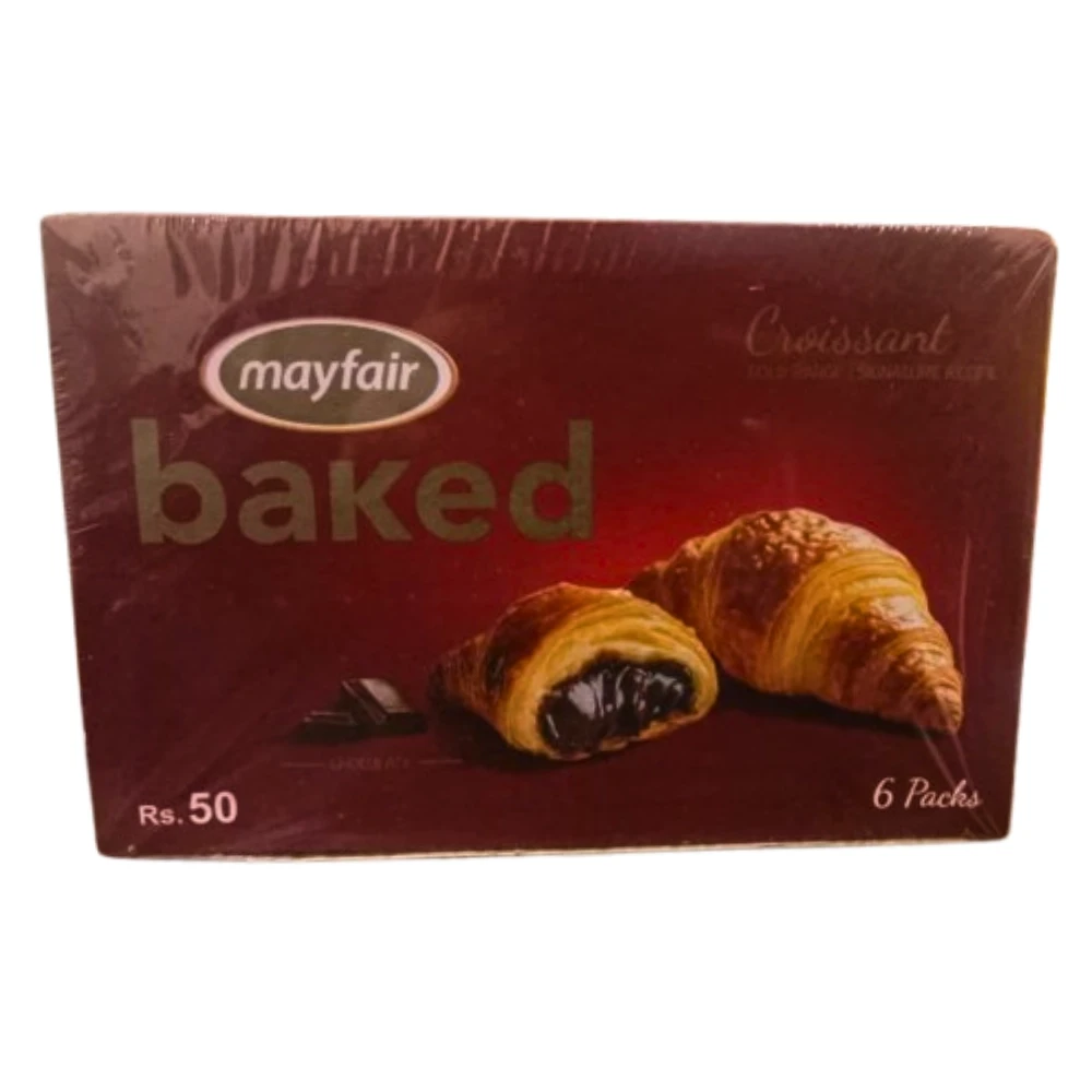 Mayfair Baked Croissant Chocolate 6 Packs Box