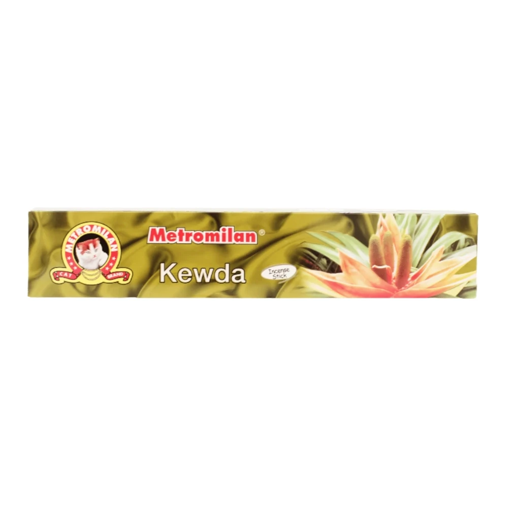 Metromilan Agarbatti Incense Stick Kewda 18 Sticks