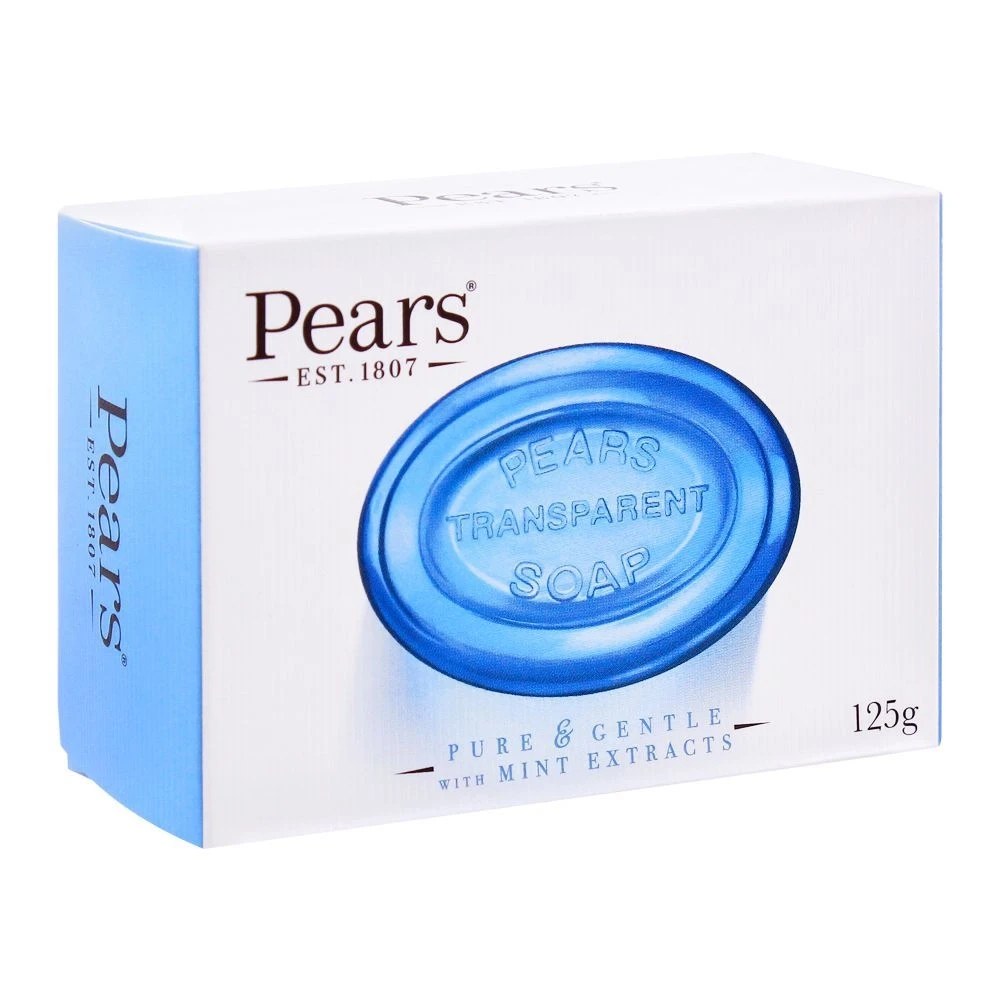 Pears Transparent Soap With Mint Extracts 125gm