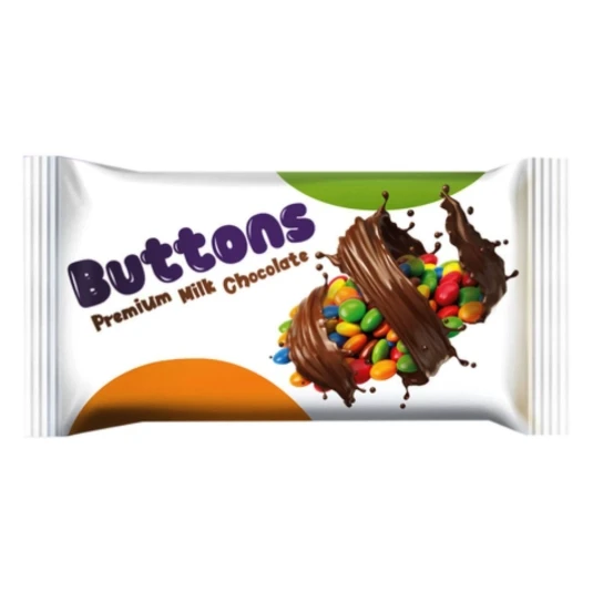 Candyland Buttons Premium Milk Chocolate Rs.50