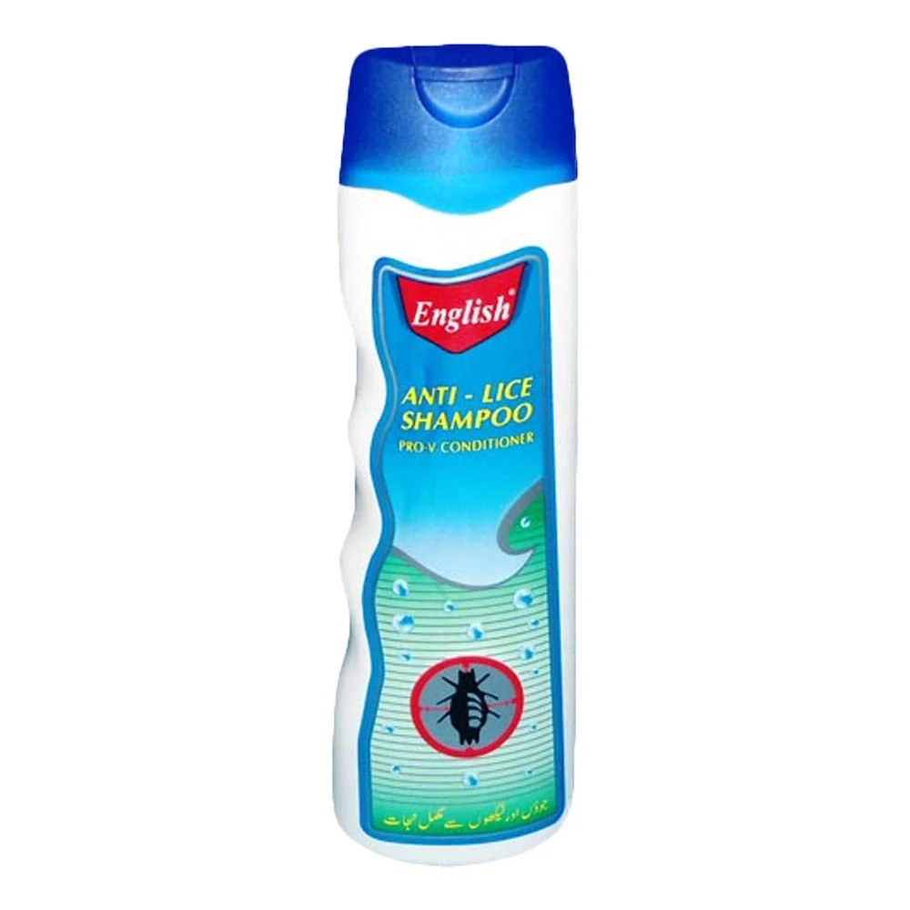 English Anti-Lice Shampoo Family Size Bottle