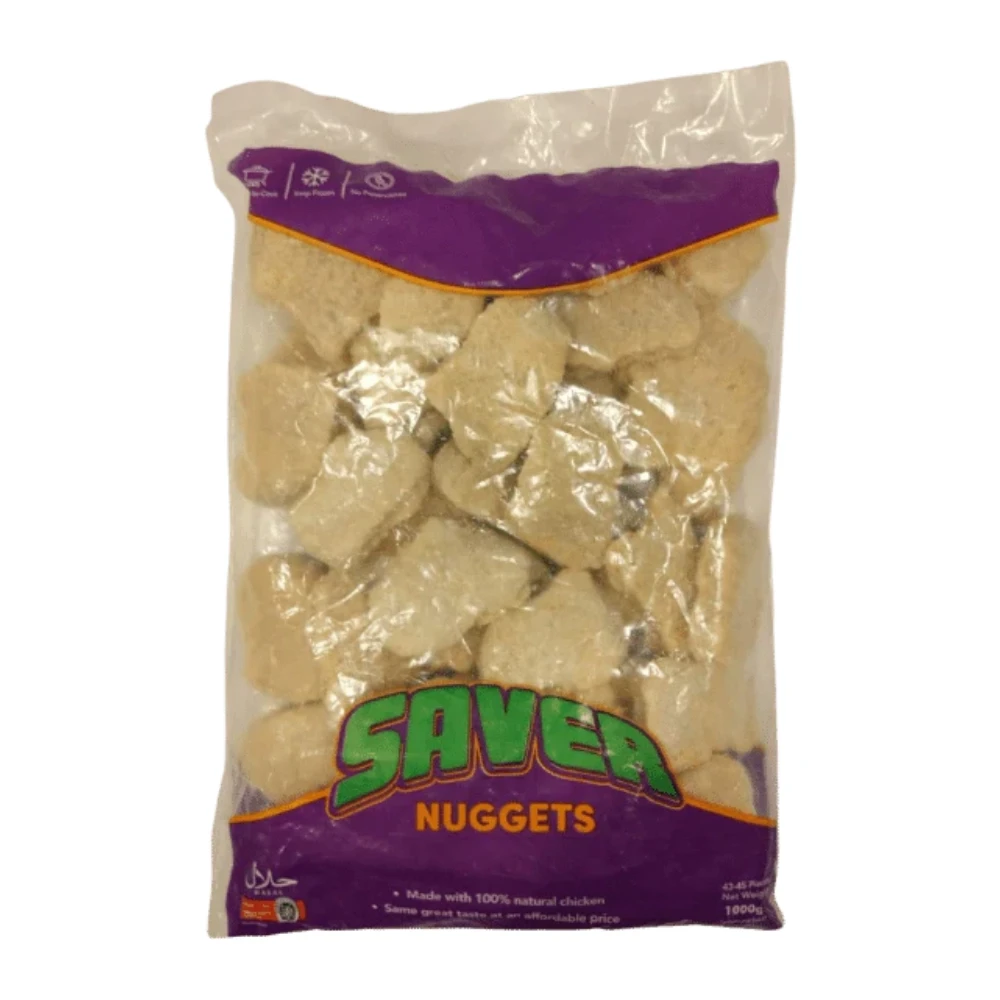 Sabroso Nuggets 1000gm Poly Bag