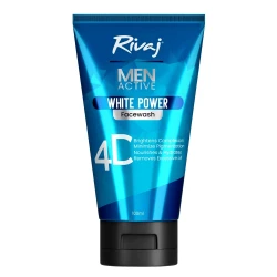 Rivaj Men Active White Power Face Wash 100ml
