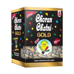 Hilal Choran Chatni Center Filled Candy 50-Pcs Box