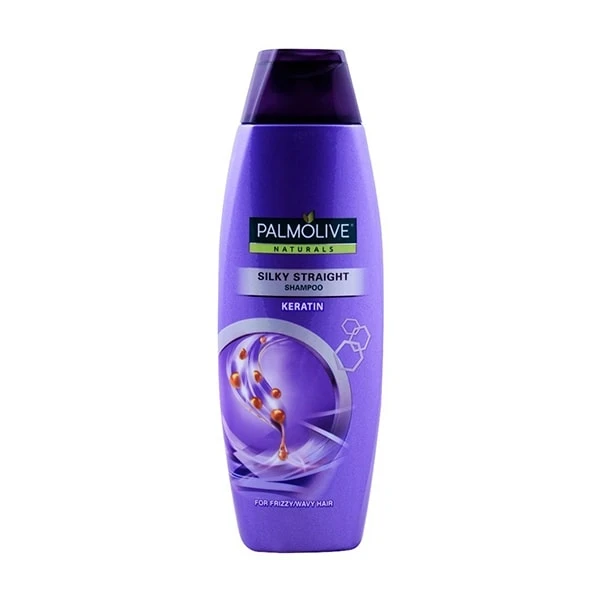 Palmolive Silky & Straight Keratin Shampoo 375ml
