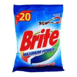 Brite Maximum Power Detergent Powder Rs.20 40g