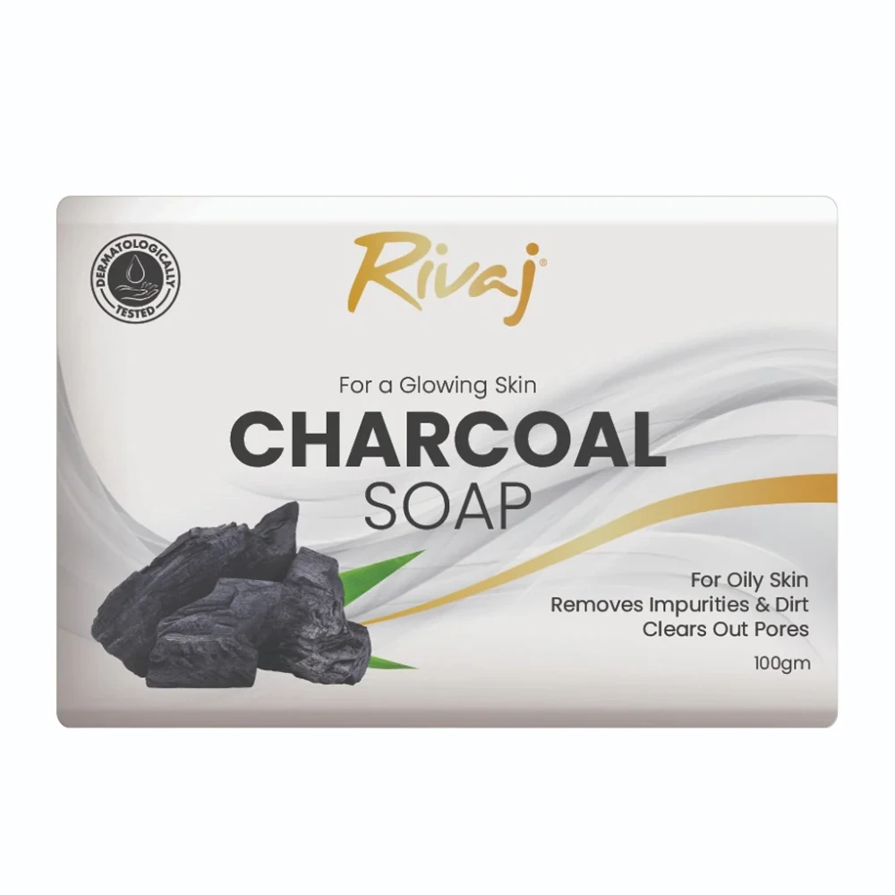 Rivaj Charcoal Soap 100g