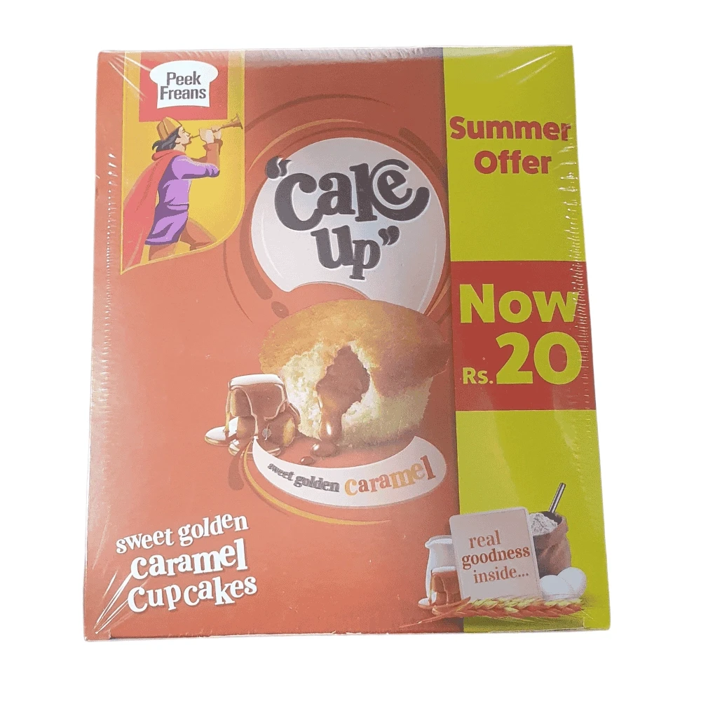 Peek Freans Cake Up Sweet Golden Caramel Cake 12 Cakes Box