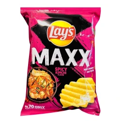 Lays Maxx Spicy Kimchi Flavor Rs. 70