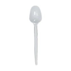 Disposable Plastic Spoon Transparent 25-Pcs