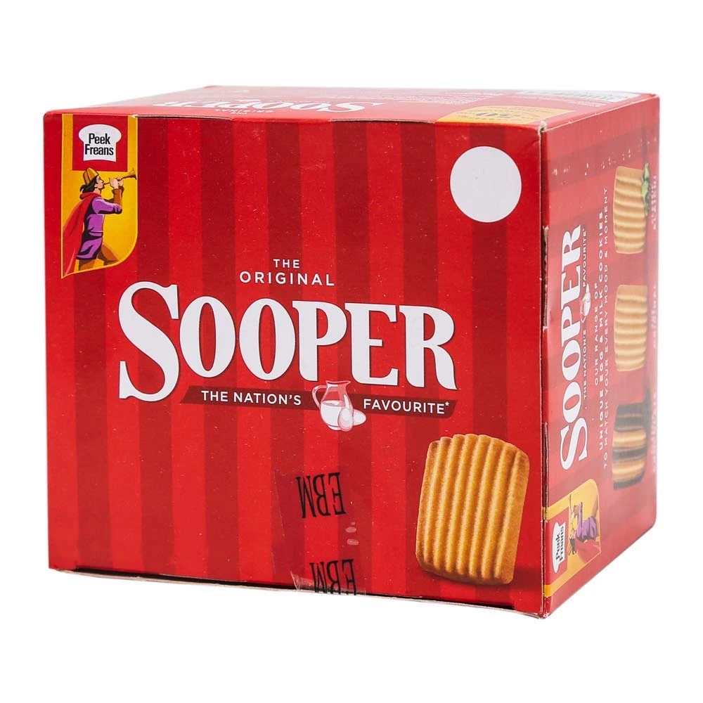 Peek Freans Sooper Cookies 8 Half Rolls Box