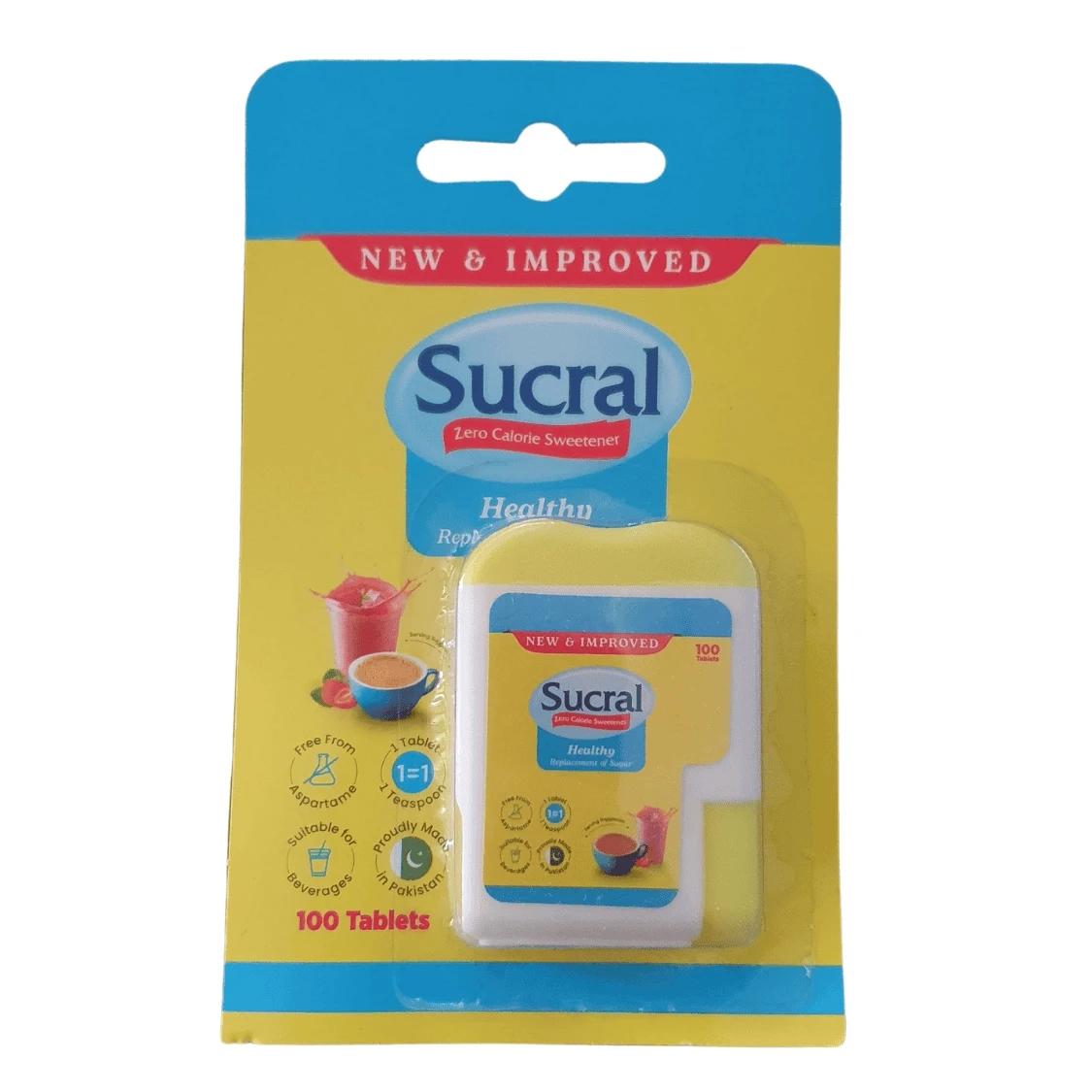 Sucral Zero Calorie Sweetener 100 Tablets