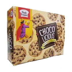 Peek Freans Choco Licious Vanilla Chocolate Chip Cookies 8 Munch Packs Box