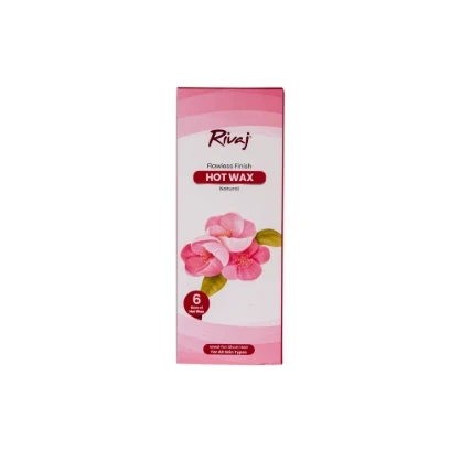 Rivaj Hot Wax Flawless Finish Natural 6 Bars