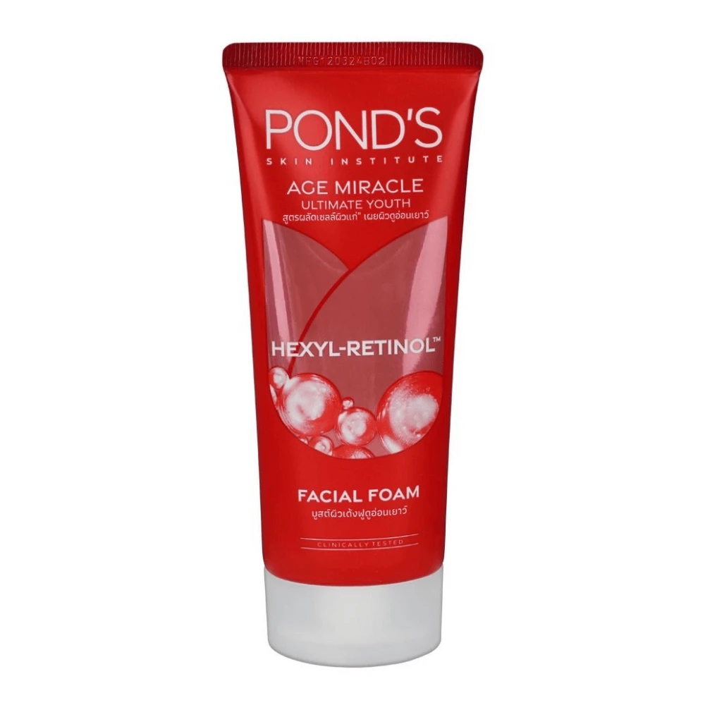 Ponds Age Miracle Ultimate Youth Hexy-Retional Facial Foam 90g