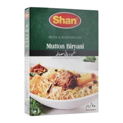 Shan Mutton Biryani Recipe & Seasoning Mix 60gm