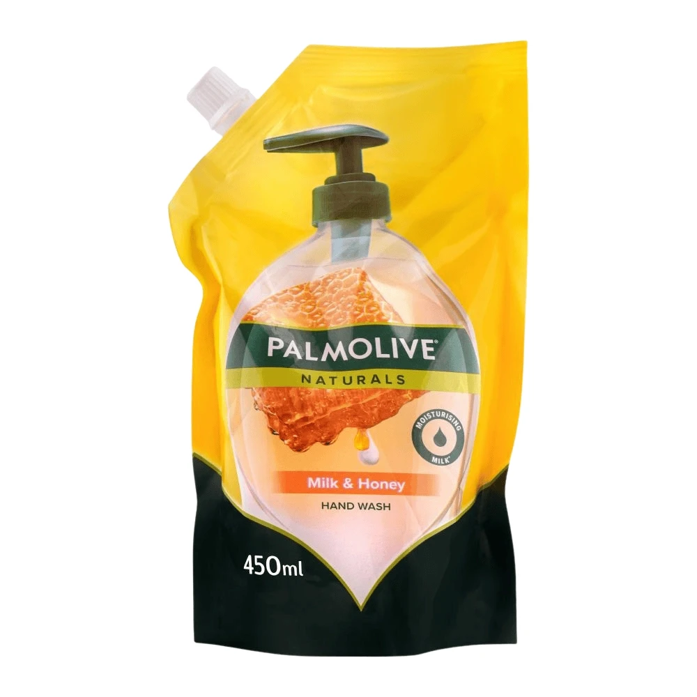 Palmolive Naturals Milk & Honey Liquid Hand Wash, Refill 450ml