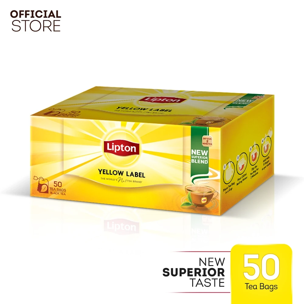 Lipton Yellow Label 50-Teabags