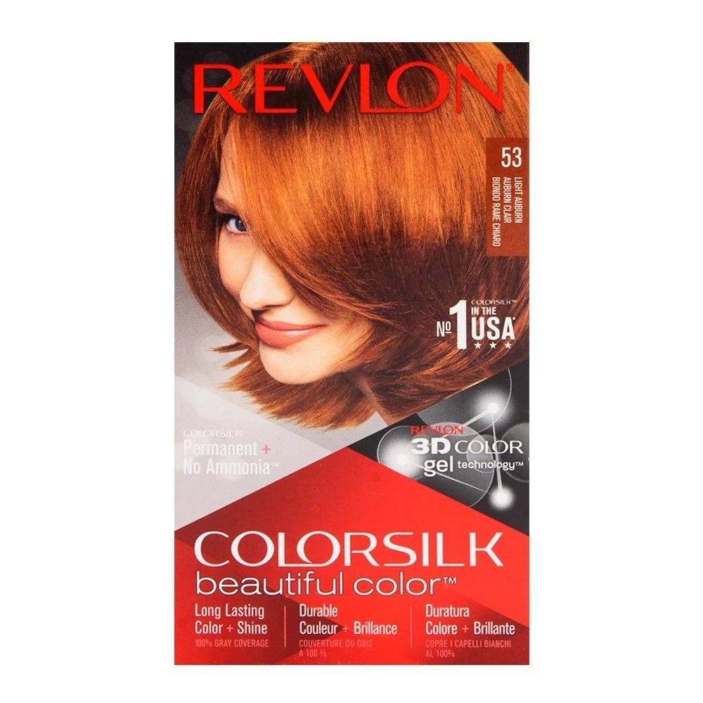 Revlon Colorsilk Light Auburn Hair Color 53