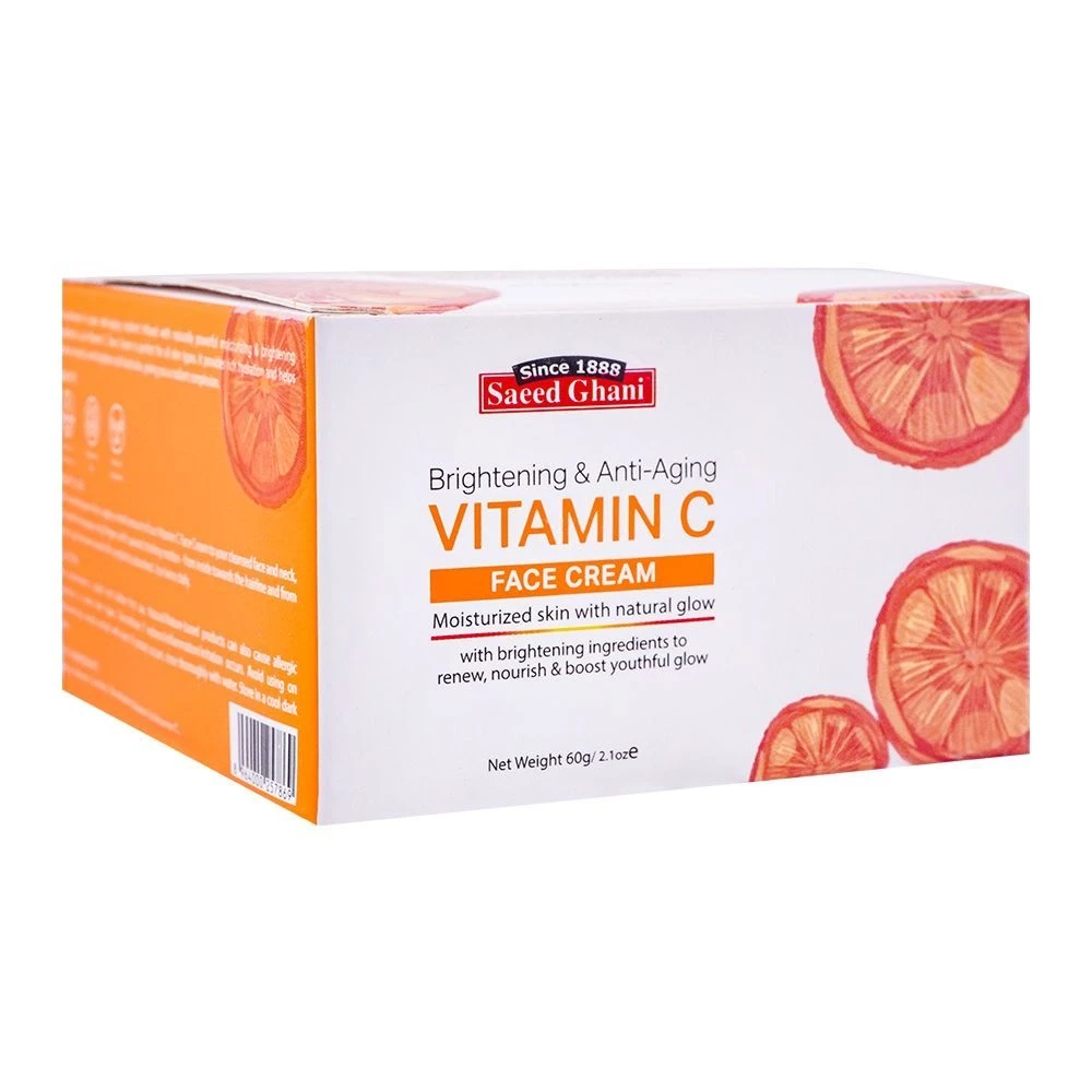 Saeed Ghani Brightening & Anti-Aging Vitamin C Face Cream 60gm