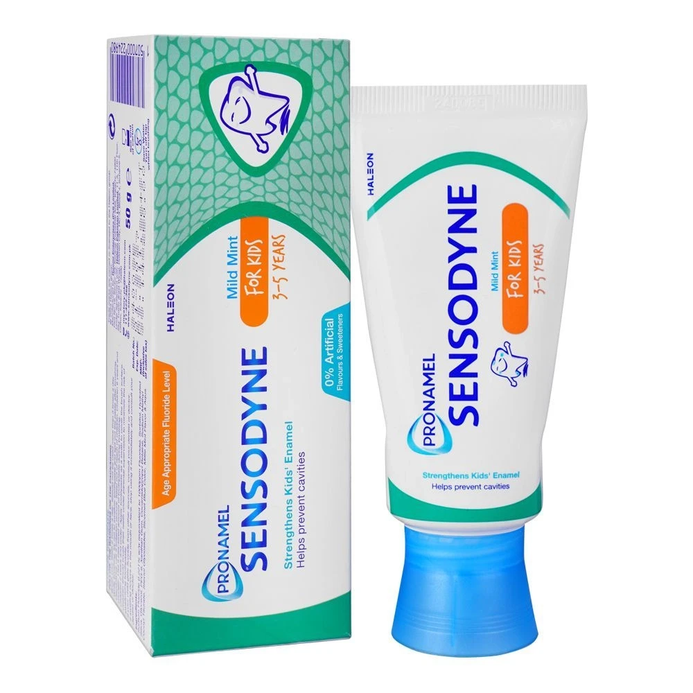 Sensodyne Mild Mint Toothpaste for Kids 3-5 Years 50gm