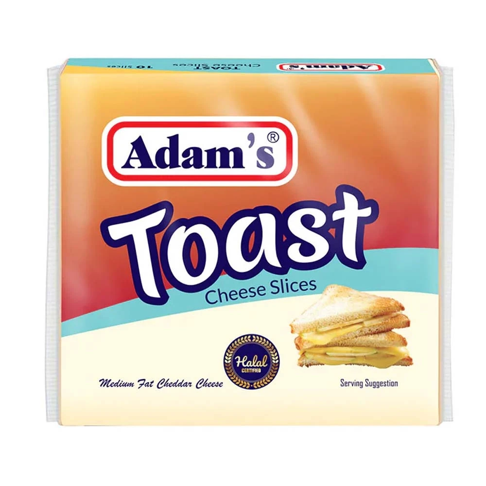 Adams Toast Slice Cheese 200gm